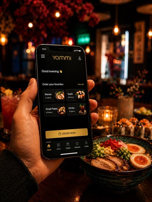 Previewbild från Yammi-appen