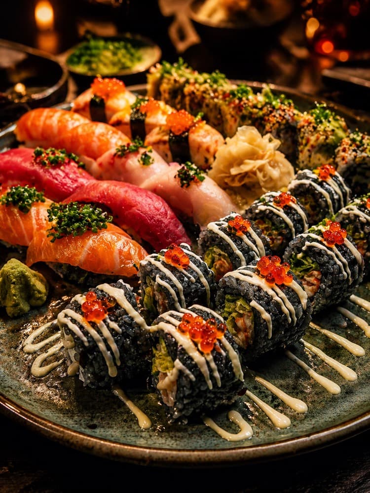 Sushi hos Yammi Stattena i Helsingborg